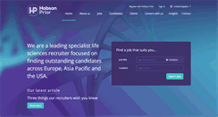 Desktop Screenshot of hobsonprior.com
